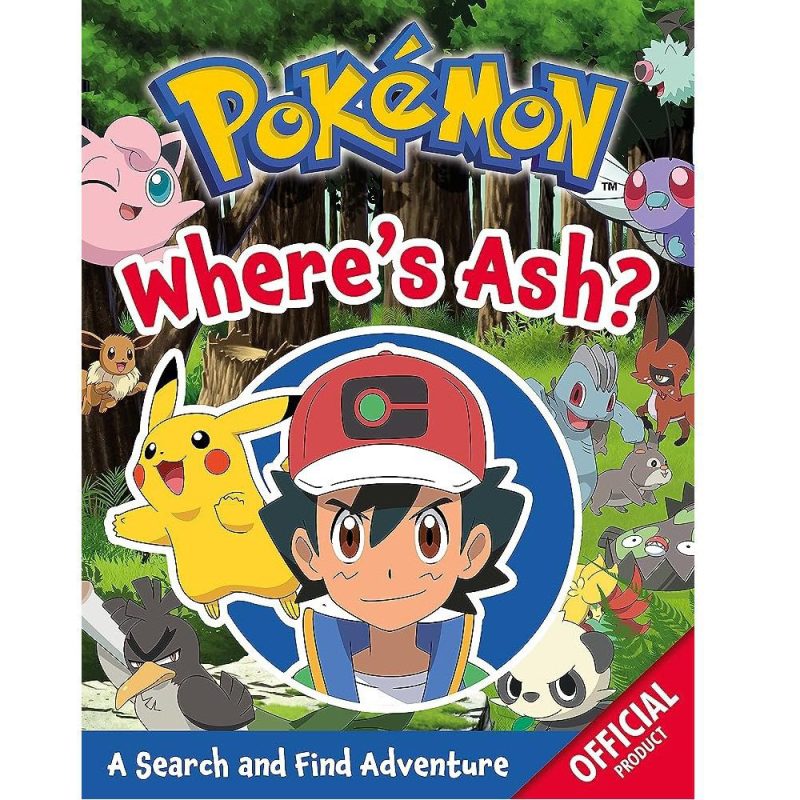 Pokemon: Where's Ash Ketchum? - A Search and Find adventure from Kanto to Galar