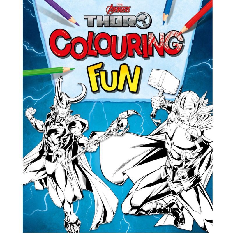 Marvel Thor: Colouring Fun