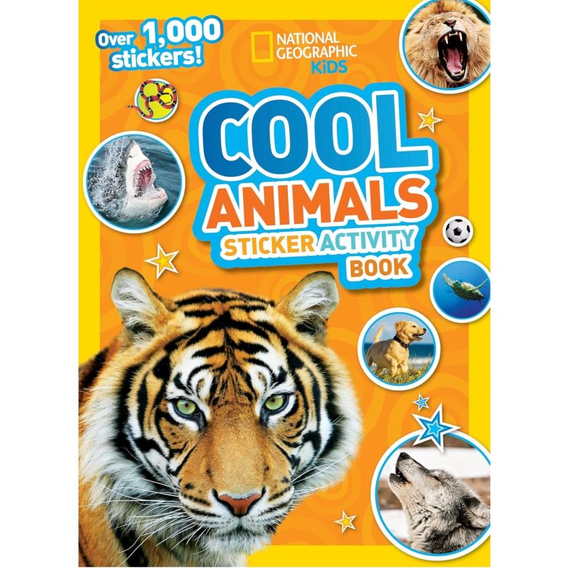 Nat Geo Kids: Cool Animals Sticker Activity Book