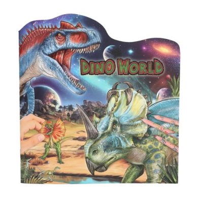 Top Model - Dino World - Colouring Book Galaxy