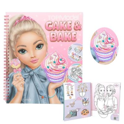 Top Model - Cake & Bake Colouring Book