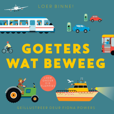 Loer Binne: Goeters wat Beweeg (Kartonboek)