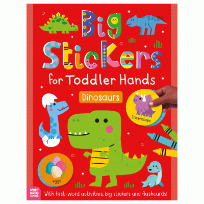 Big Stickers for Toddler Hands - Dinosaurs