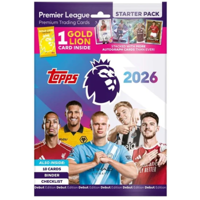 EPL 2026 Trading Cards Starter Pack