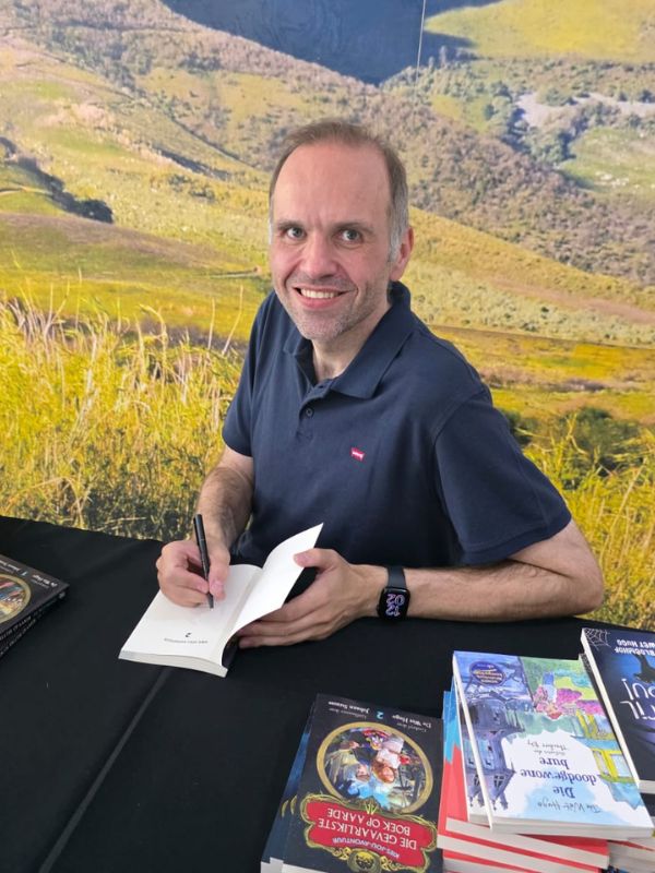 Children's Author Book Signing at School Event
