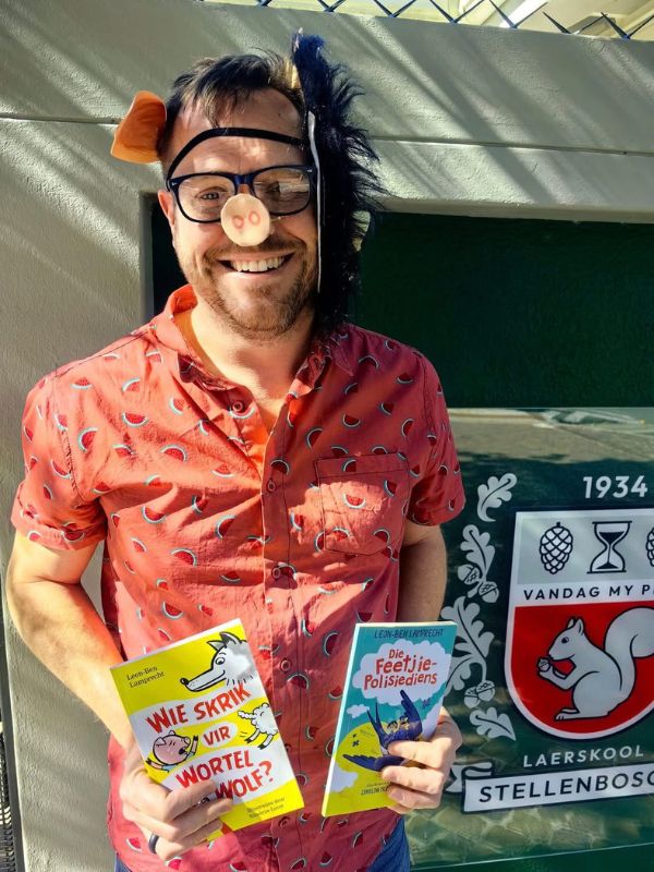 Guest Author Inspiring Young Readers at School